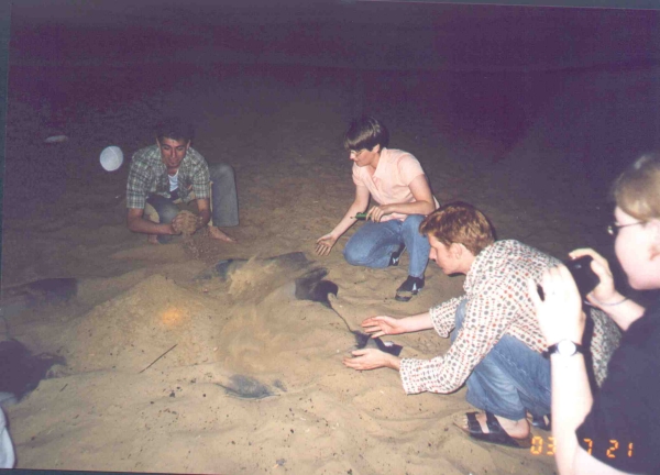from left to right: Benny, Anja, Andreas