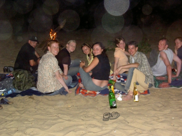 from left to right: J�rgen, Andreas, Rabea, Nancy, Trixi, Anja, Benny, Dirk, Jesse