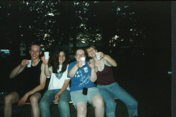 from left to right: Dirk, Andrea, Jessi and Anja
