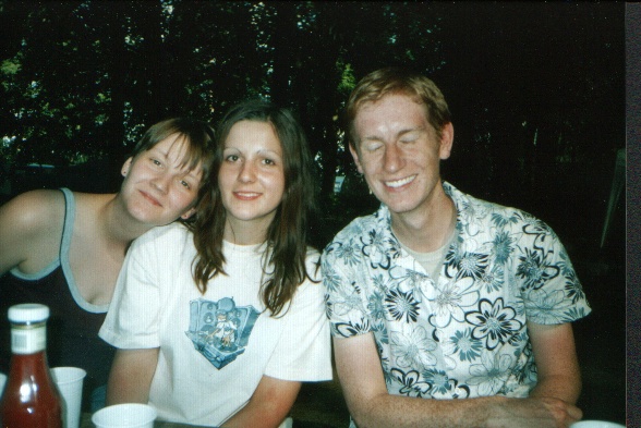 from left to right: Anja, Andrea and Andreas