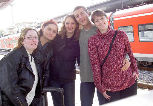 Jessi, Trixi, Nadine, Tino and Anja