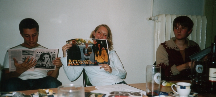 Tino, Nadine and Anja